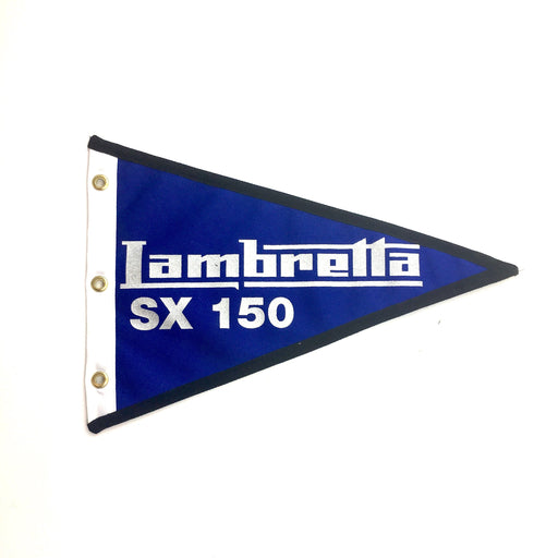 Flag Lambetta SX150 29cm x 18cm Blue