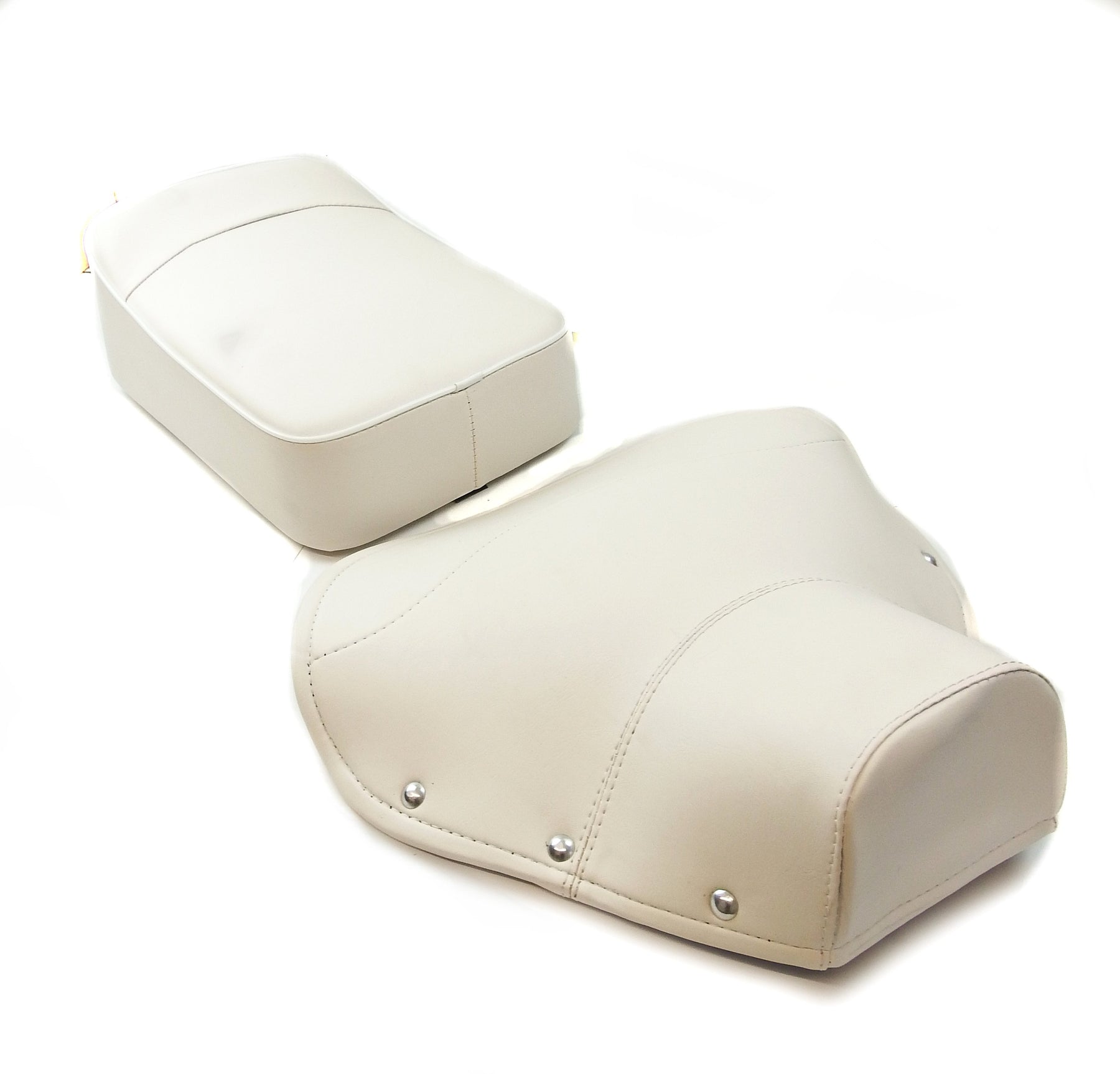 Vespa - Seat Cover And Pad - Single - Set - VBB/VLB - White