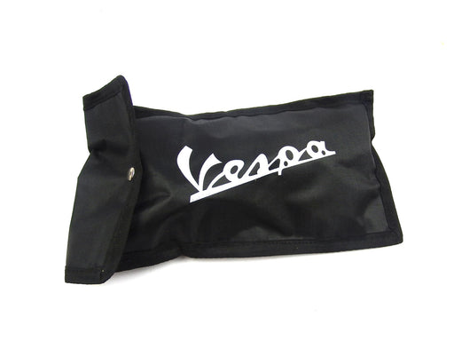 Vespa Tool Pouch Black With Logo - 25x14.5cm