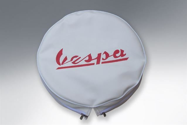Wheel - Spare Wheel Cover 10 - Vespa Big Logo - Made to Order