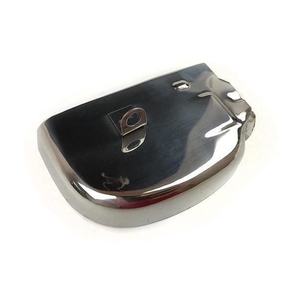 Vespa T5 Mk1 Classic Gear Selector Box Cover - Stainless Steel