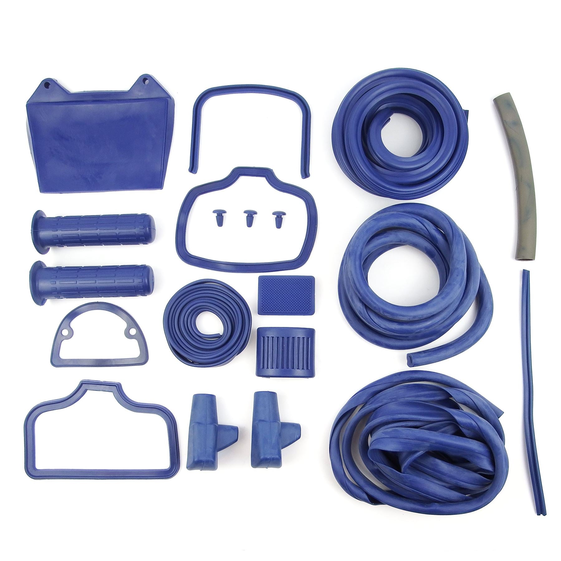 Lambretta Series 1 2 Li TV Rubber Kit Set - Blue - Top Quality
