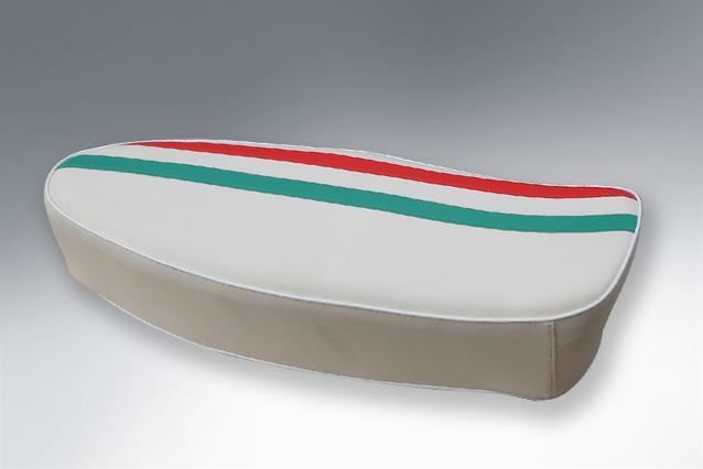 Vespa - Seat - Standard - V50 Dual - Italian Stripes