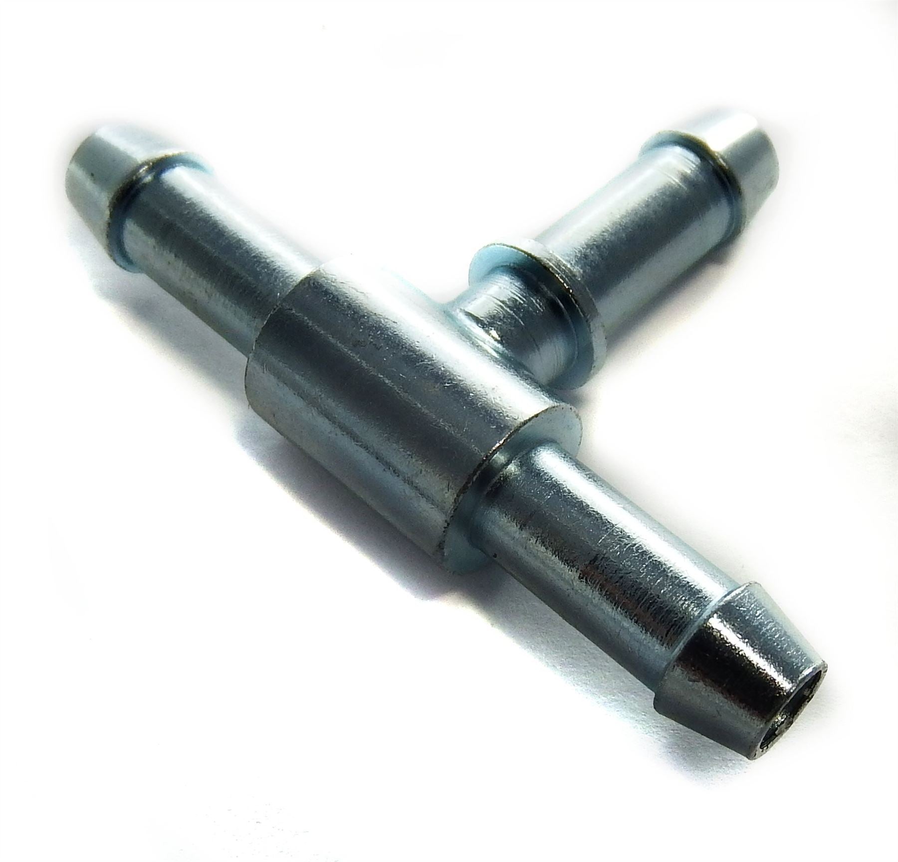 Fuel Petrol Pupe T Junction Piece - 6mm Metal