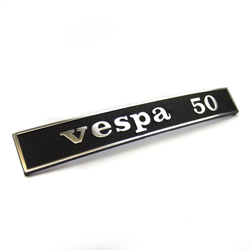 Vespa 50 V50 Rear Frame Badge