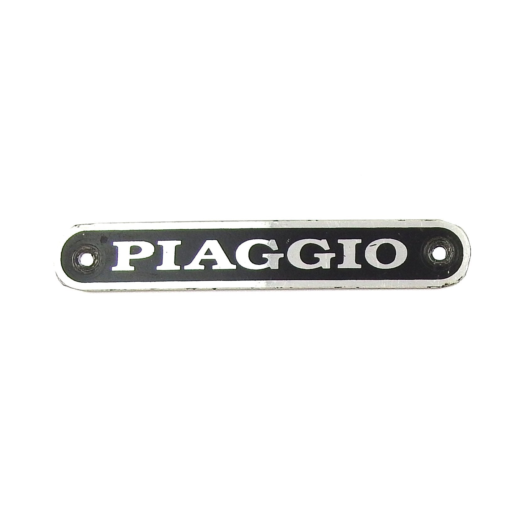 Vespa "Piaggio" Seat Badge Plaque 90mm x 15mm