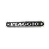 Vespa "Piaggio" Seat Badge Plaque 90mm x 15mm