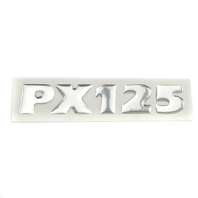 Vespa PX 125 Disc MY Side Panel Resin Badge Domed Sticker (2001- Style)