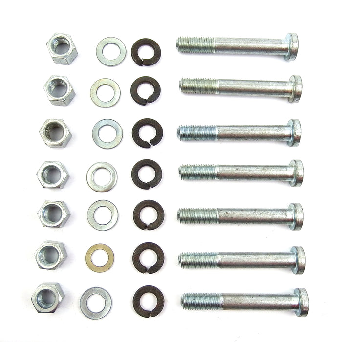 Vespa Engine Case Partial D Bolts, Nuts, & Washers Kit PX, Rally Genuine