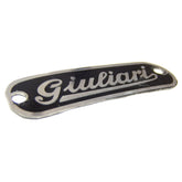 Lambretta Series 1-3 Giuliari Seat Badge Plaque