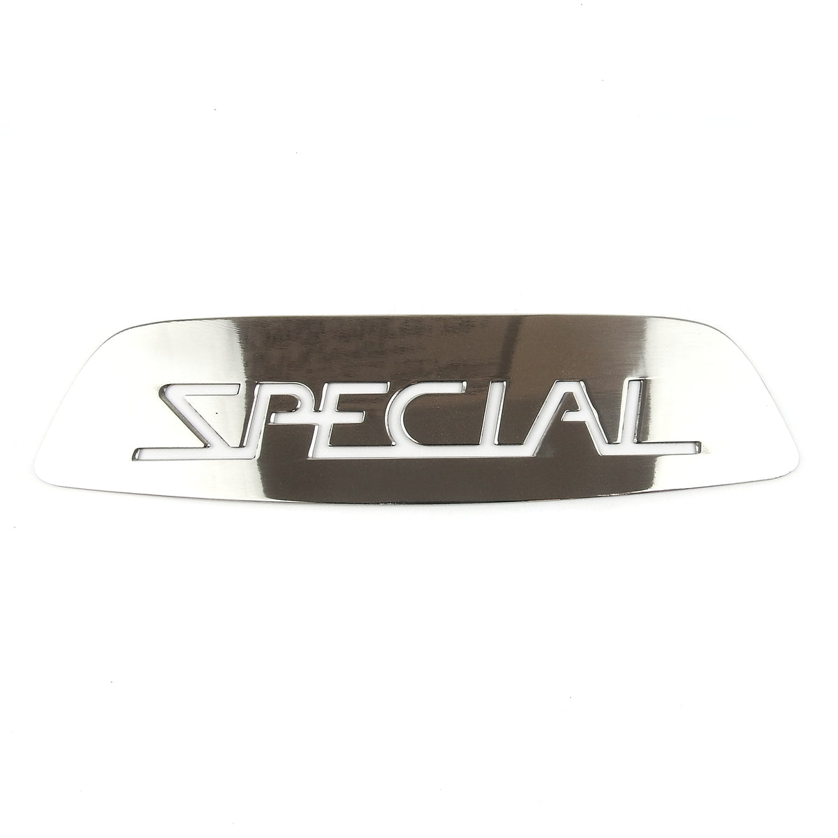 Lambretta Series 3 Rear Frame Badge Insert Special Laser Cut Stainless Steel