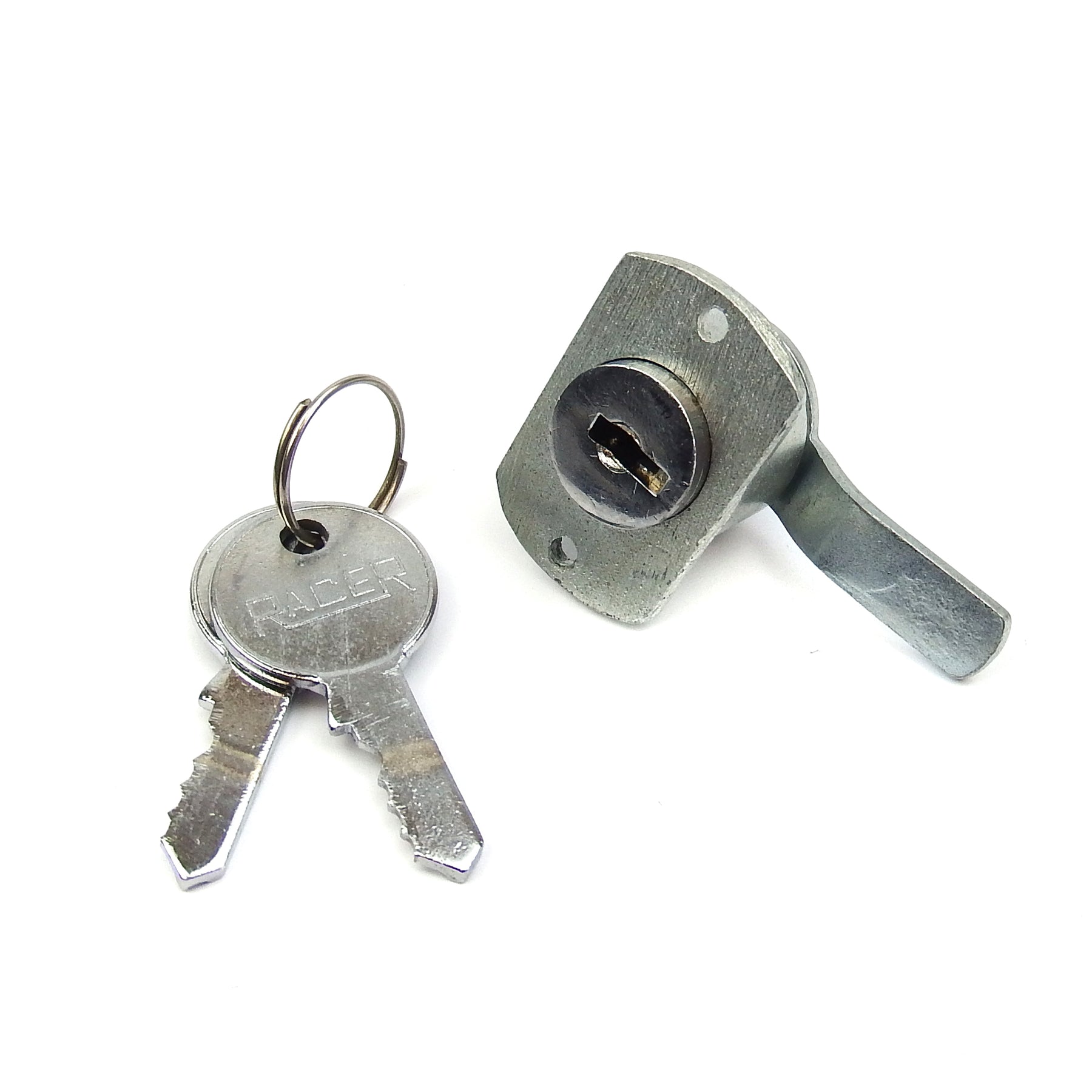 Lambretta Series 2 Tool Box Lock With Keys - Flush Type