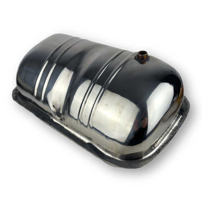 Lambretta Series 2 3 Li GP SX TV Standard Petrol Tank - Polished Stainless Steel