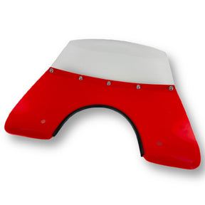 Vespa PX PE T5 Classic LML Rally GTR 125-200 MOD Style Flyscreen - Red