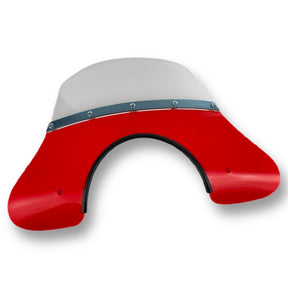 Vespa PX PE T5 Classic LML Rally GTR 125-200 MOD Style Flyscreen - Red