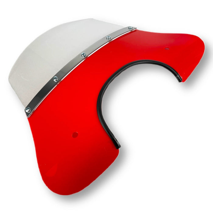 Vespa 150 Super Sprint GL SS180 MOD Style Flyscreen - Red
