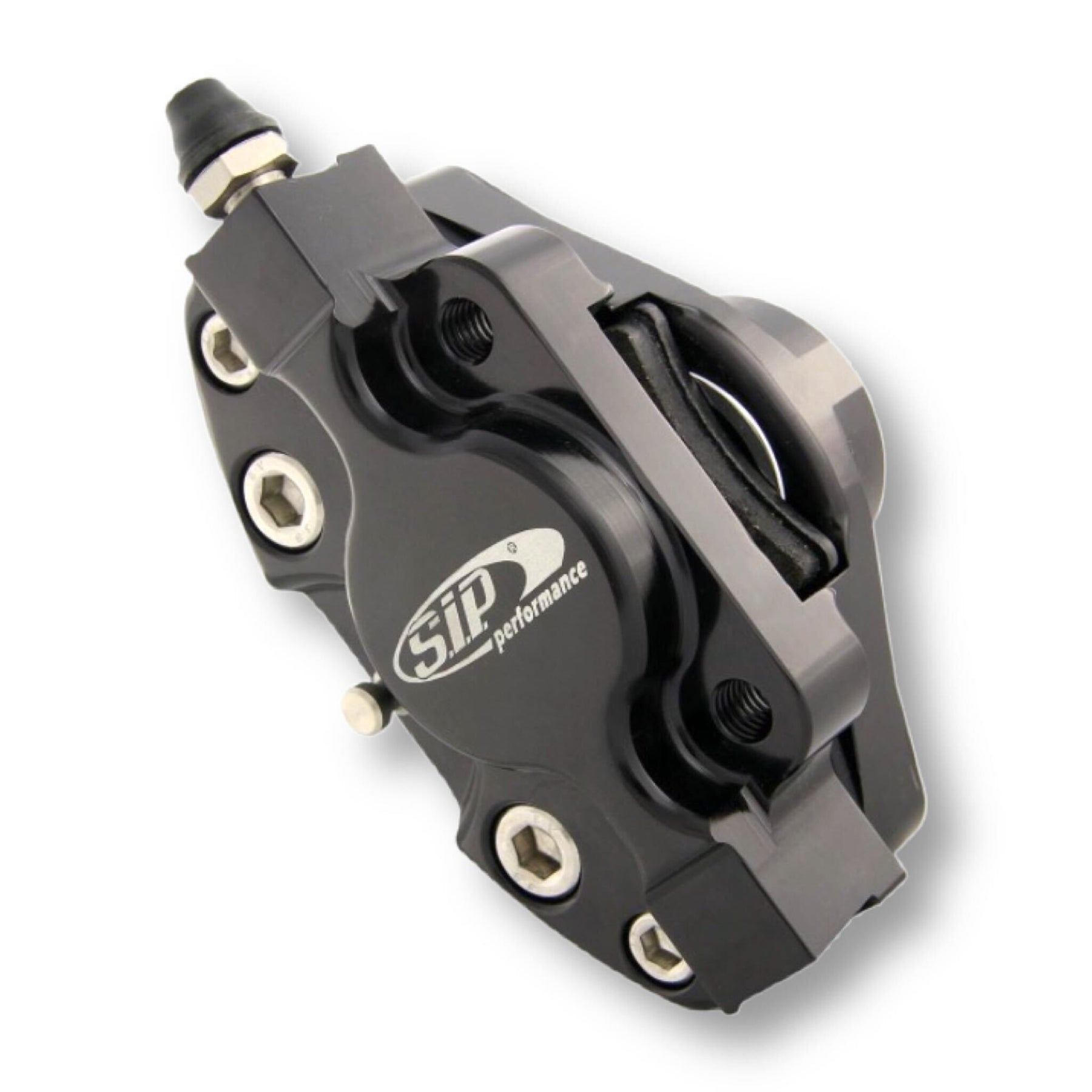 Vespa PX Disc MY T5 Classic LML Grimeca SIP Front Hydraulic Brake Caliper - Black Anodised