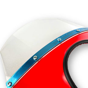 Vespa V50 V90 V100 Primavera ET3 MOD Style Flyscreen - Red