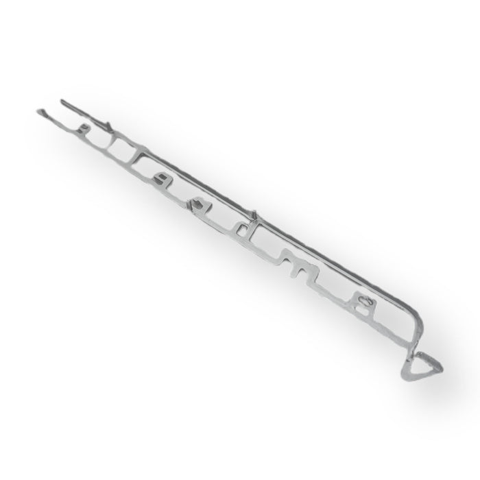 Lambretta Series 3 Li TV SX Side Panel Badge Long - Alloy