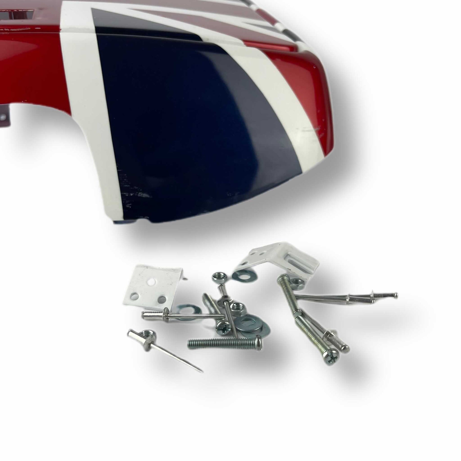 Vespa PX PE EFL DISC T5 Union Jack GB Flag Tool Box And Lid Assembly