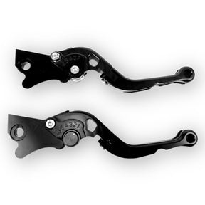 Vespa GTS / GT / GTL 125-300cc BGM PRO Adjustable Foldable Brake Levers - Black