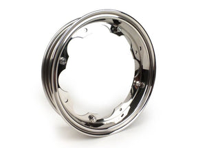 Lambretta Series 1 2 3 Li LiS GP SX TV BGM PRO Wheel Rim - Polished Stainless Steel