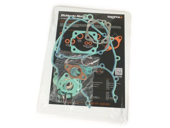 Vespa V50 90 100 Prim ET3 PK50-125 Smallframe BGM PRO Silicone Engine Gasket Set