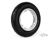 Vespa PX T5 V50 Super Sprint Rally BGM Sport Tubeless Wheel Rim and Tyre 3.50 x 10 inch - Silver