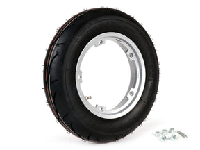 Vespa PX T5 V50 Super Sprint Rally BGM Sport Tubeless Wheel Rim and Michelin S1 Tyre 3.50 x 10 inch - Silver