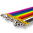 Vespa PX Disc LML HEL Stainless Hydraulic Front Brake Hose - Extended Version - 14 Colour Options