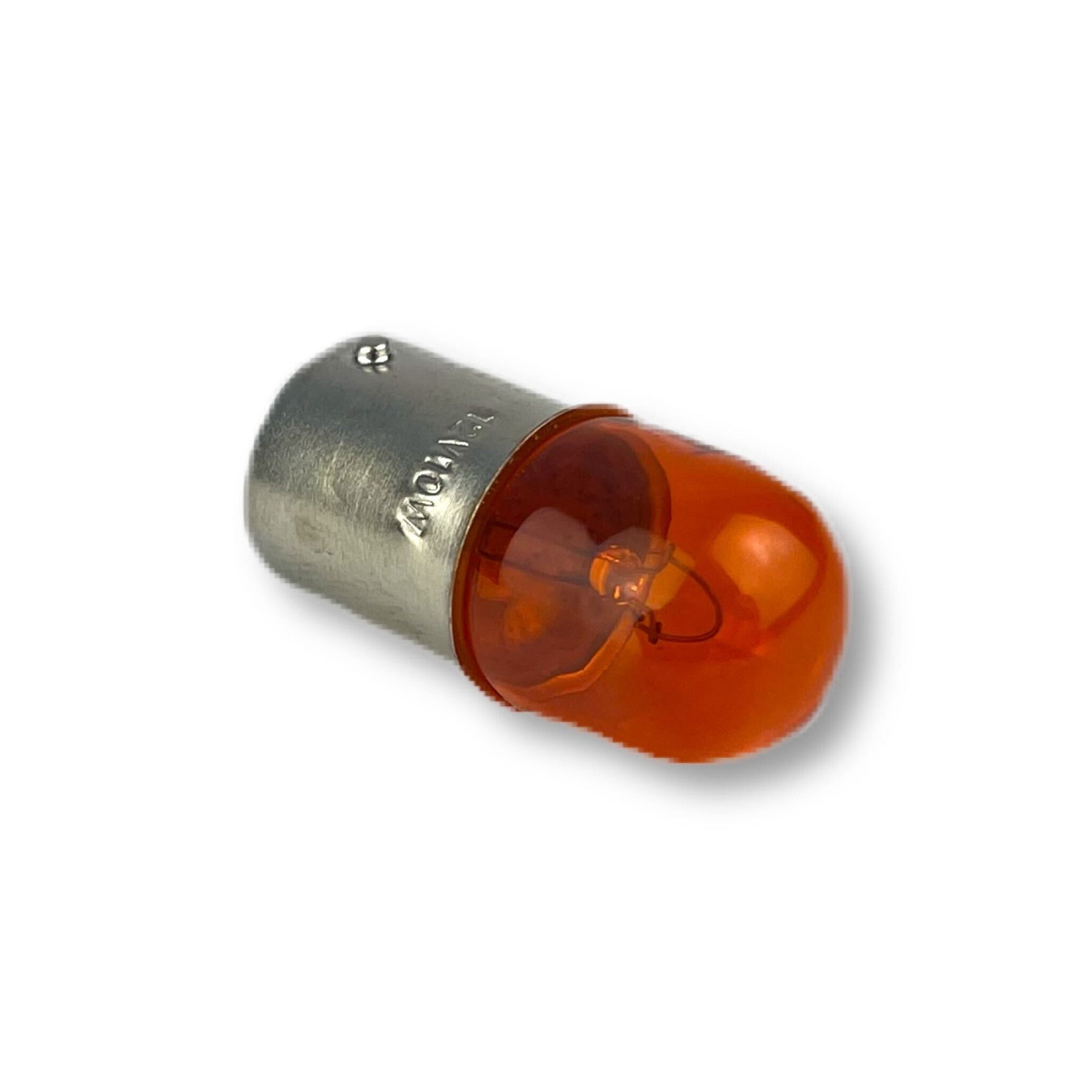 Bulb - Indicator/Pilot - SCC - 18mm Lens - 12V 10W - Amber - Offset Pins