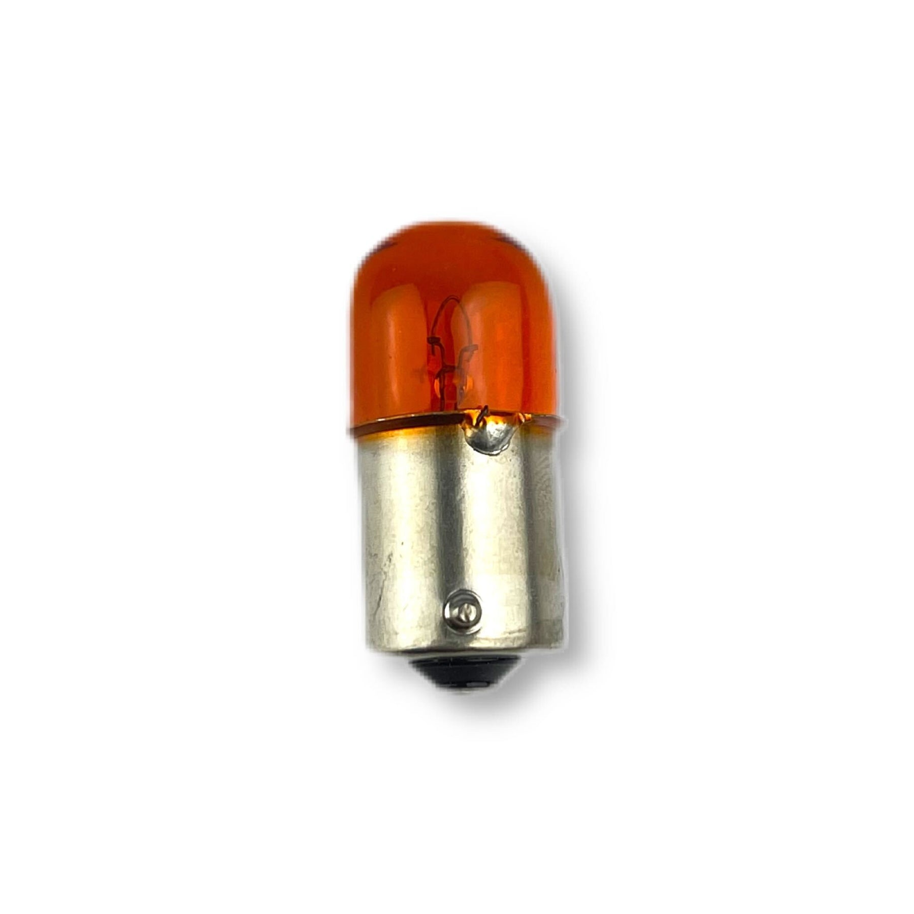 Bulb - Indicator/Pilot - SCC - 18mm Lens - 12V 10W - Amber - Offset Pins