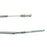 Vespa T5 Rear Brake Cable Complete - Hooped End
