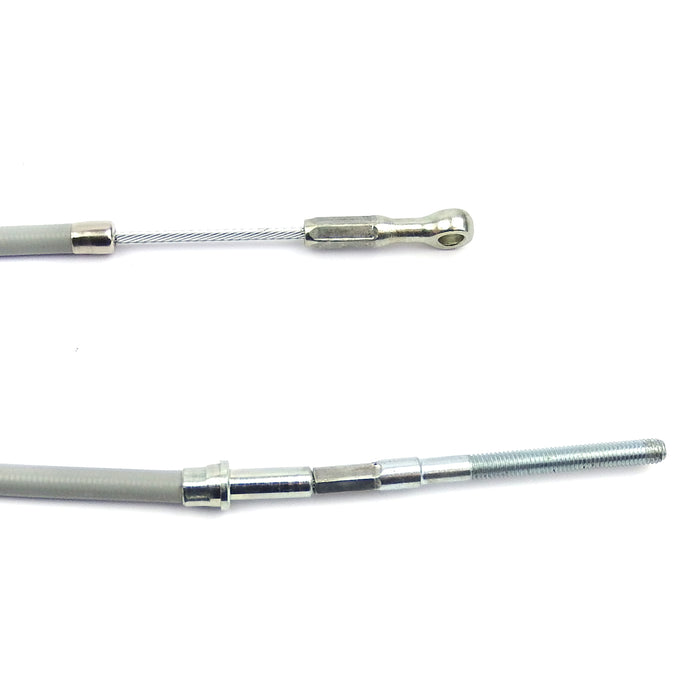 Vespa T5 Rear Brake Cable Complete - Hooped End