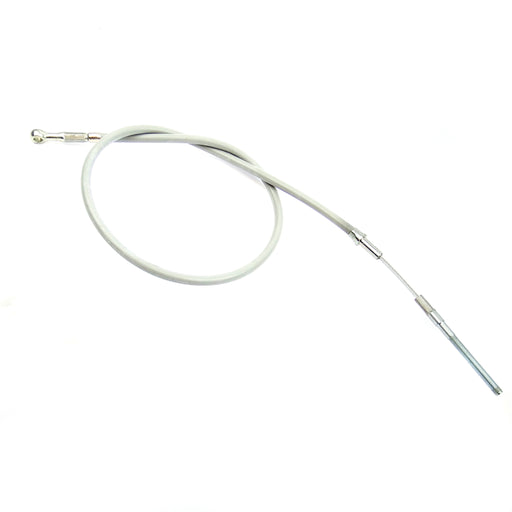 Vespa T5 Rear Brake Cable Complete - Hooped End