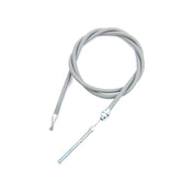 Vespa PX EFL T5 Front Brake Cable (with threaded end) Complete - Grey