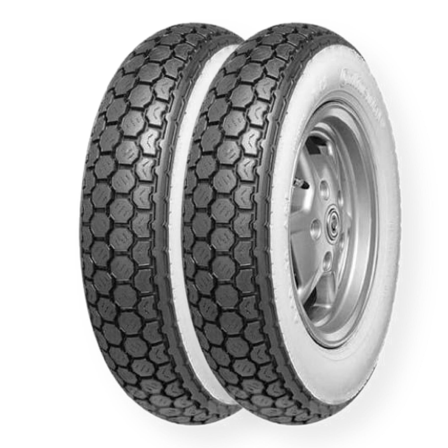 Continental - 300 X 10 - Whitewall Tyre - 2 Tyre Bundle
