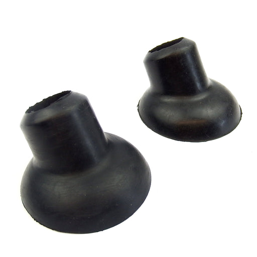 Front Carrier Replacement Rubber Cup/Buffer - 19mm - Pair - Black