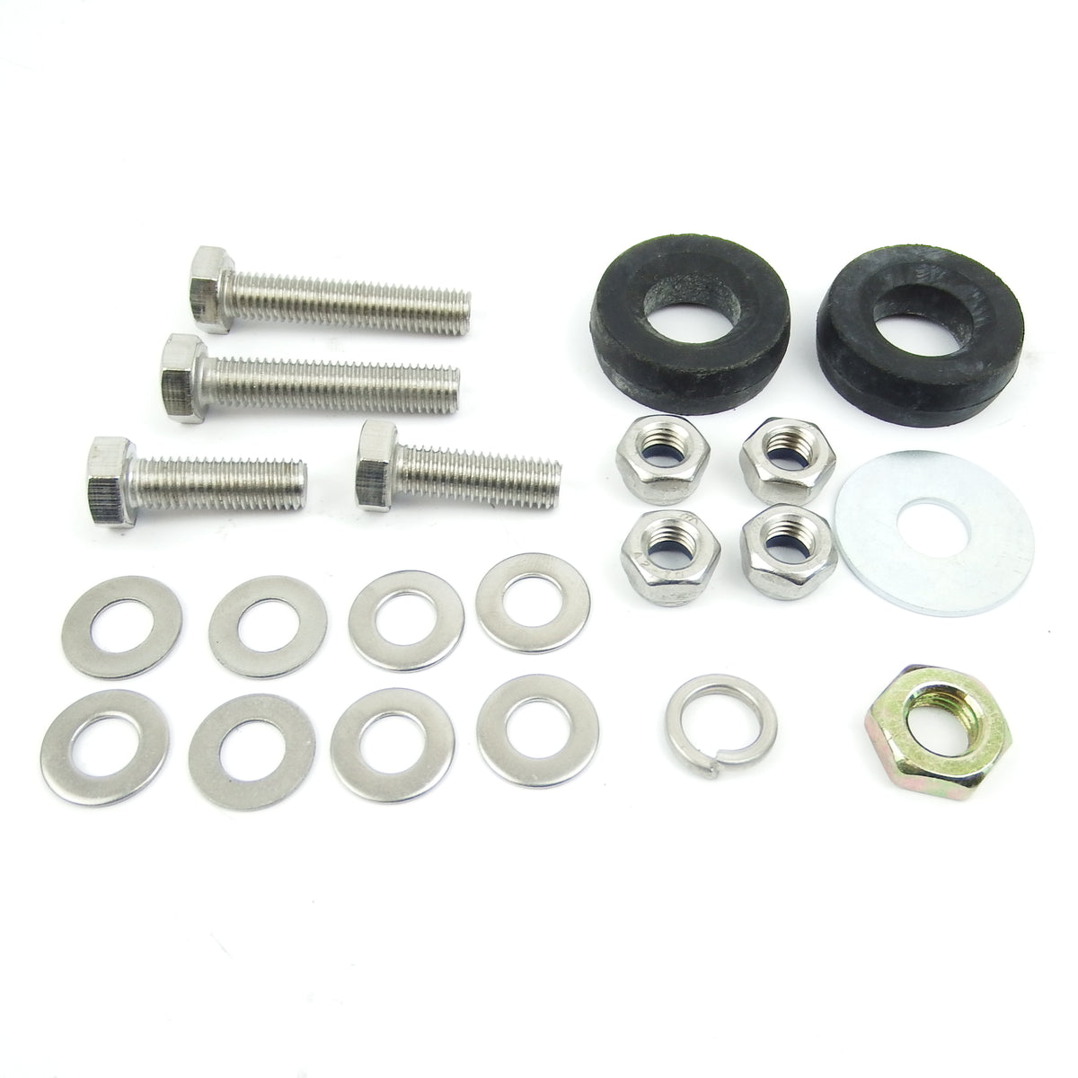 Front Shock Fixing Kit Plate/Shock/Rubbers PX, T5