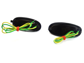 Gilera Runner Front Indicator Unit Set - Black Surround