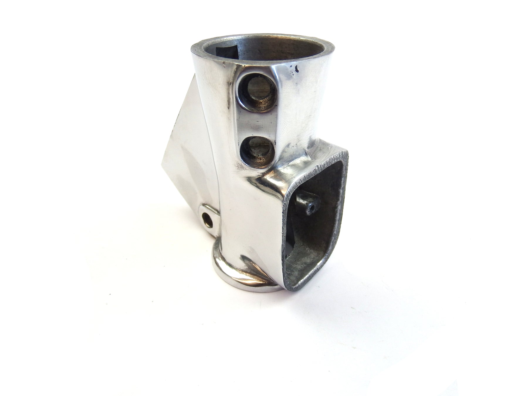 Lambretta Series 2 TV Light Switch Housing - Polished Alloy