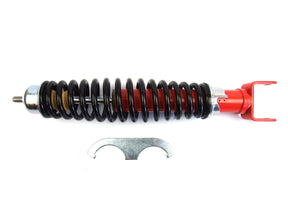 Vespa Rear Shock Absorber Sports Adj. Red And Black PX, PE, T5