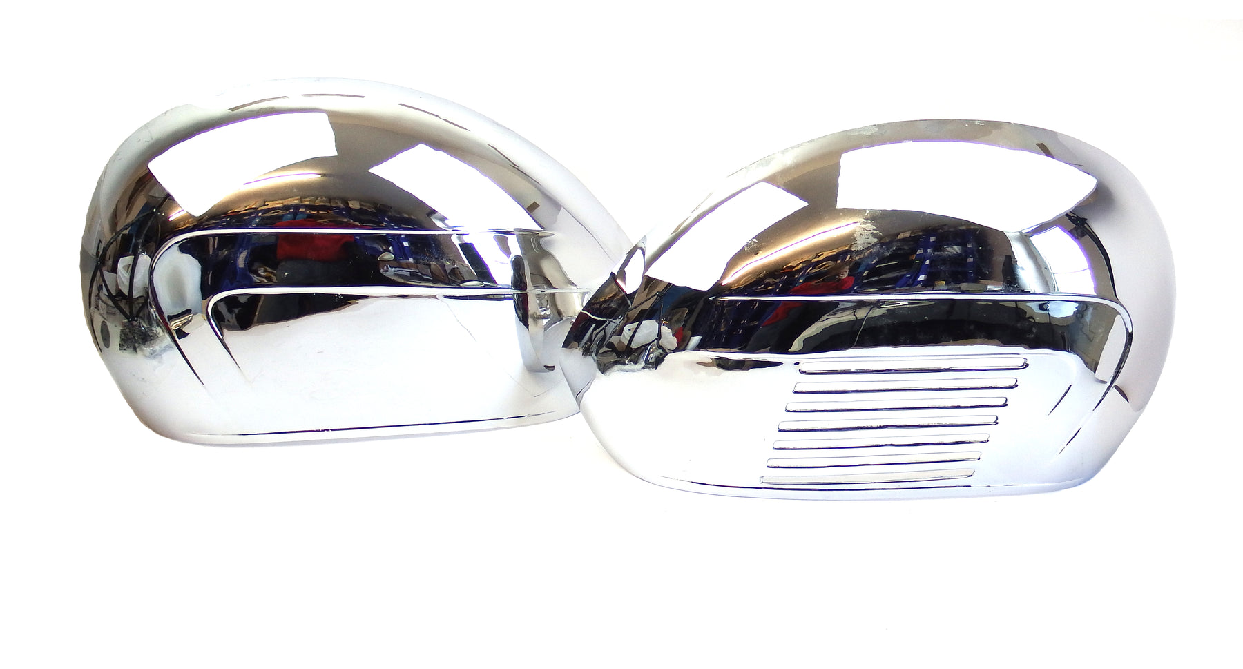 Vespa PX PE T5 LML 2T GS Style Chrome Side Panels Pair