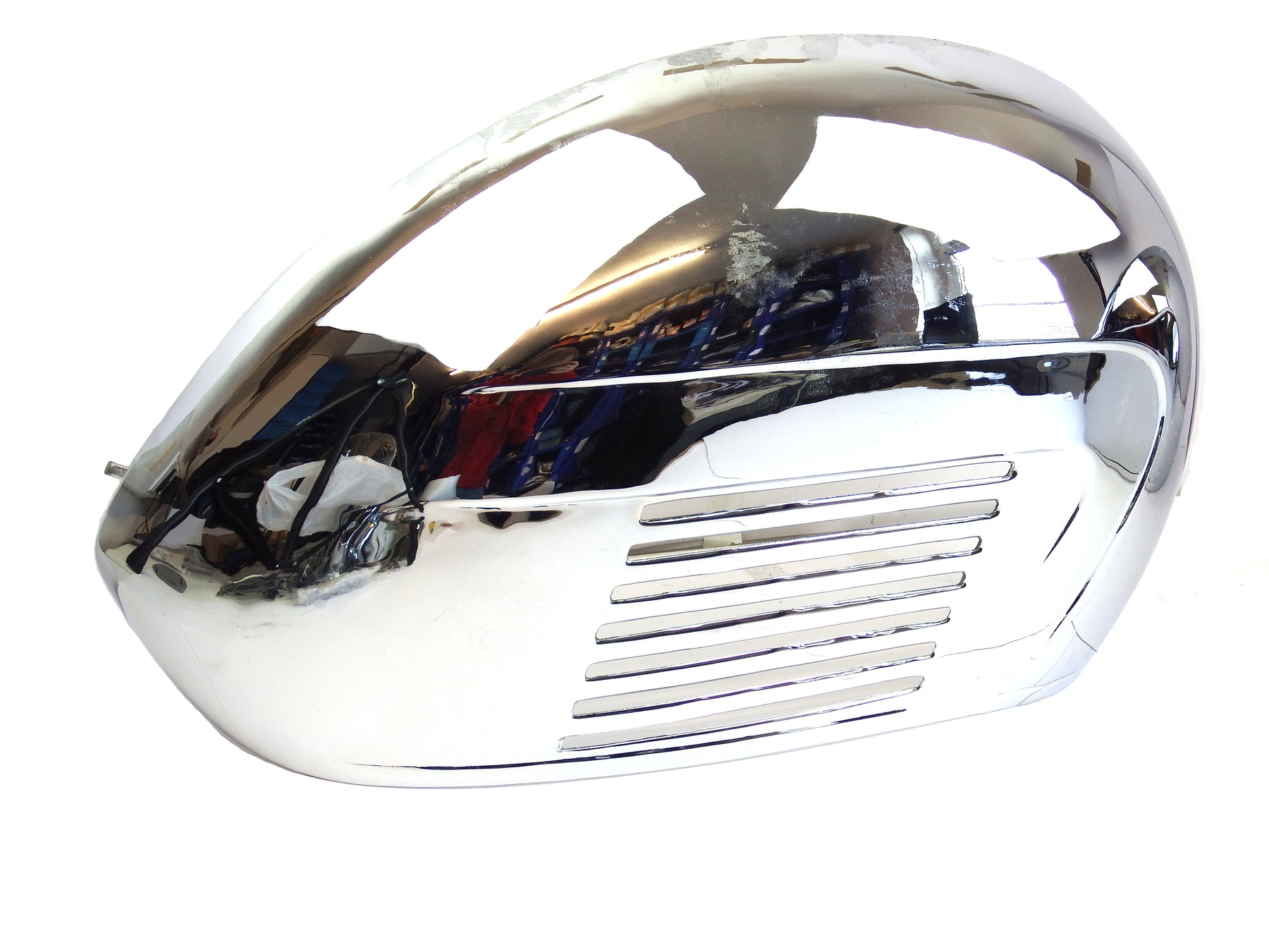 Vespa PX PE T5 LML 2T GS Style Chrome Side Panels Pair