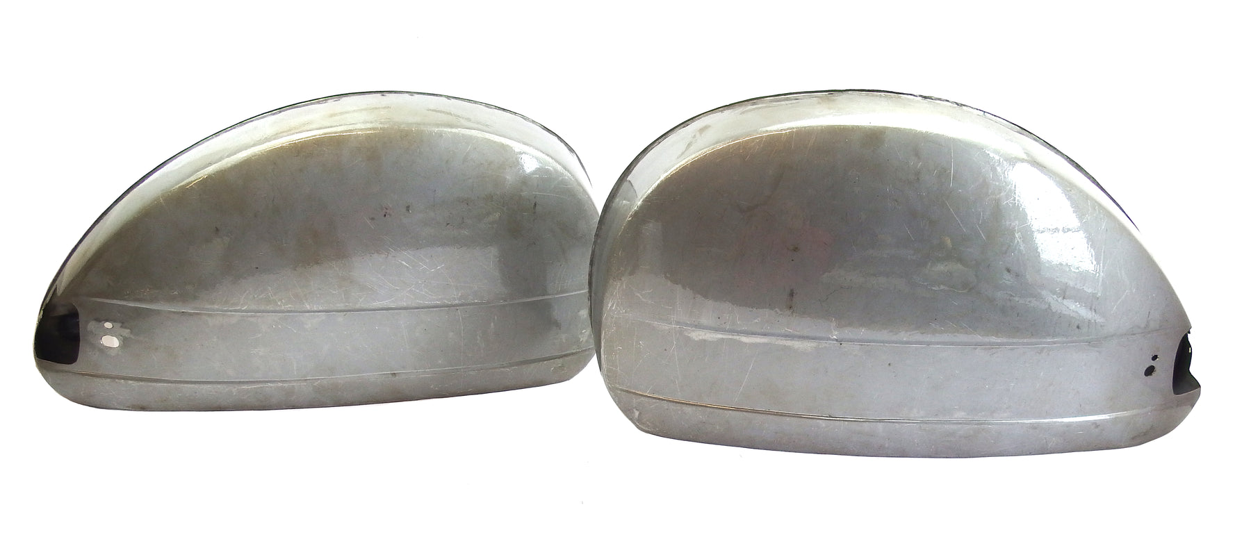 Vespa PX PE T5 Side Panels - Bare Metal