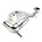 SIP Road Model Race Exhaust Chrome Vespa 200cc Rally, PX, PE, MY