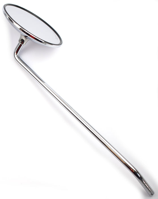 Vespa PX PE PK Round Standard Handlebar Mounted Mirror Left Hand - Piaggio