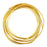 Lambretta Vespa Scooter Gold Edging Trim - 5 Metre - Toolbox Door Legshield Side Panel