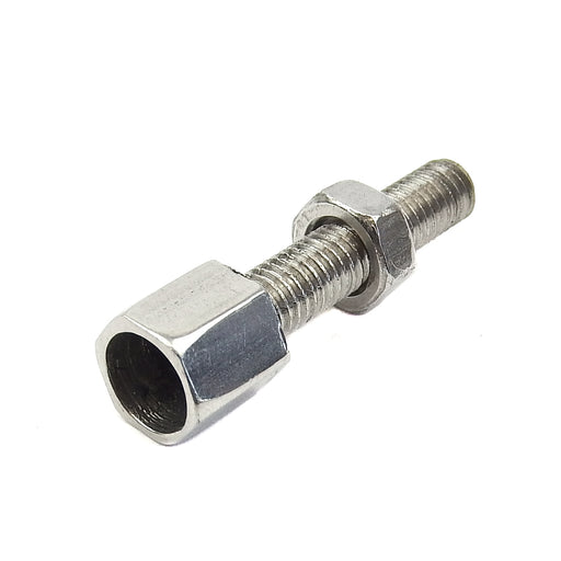 Vespa Lambretta M5 Cable Adjuster Screw - Polished Stainless Steel