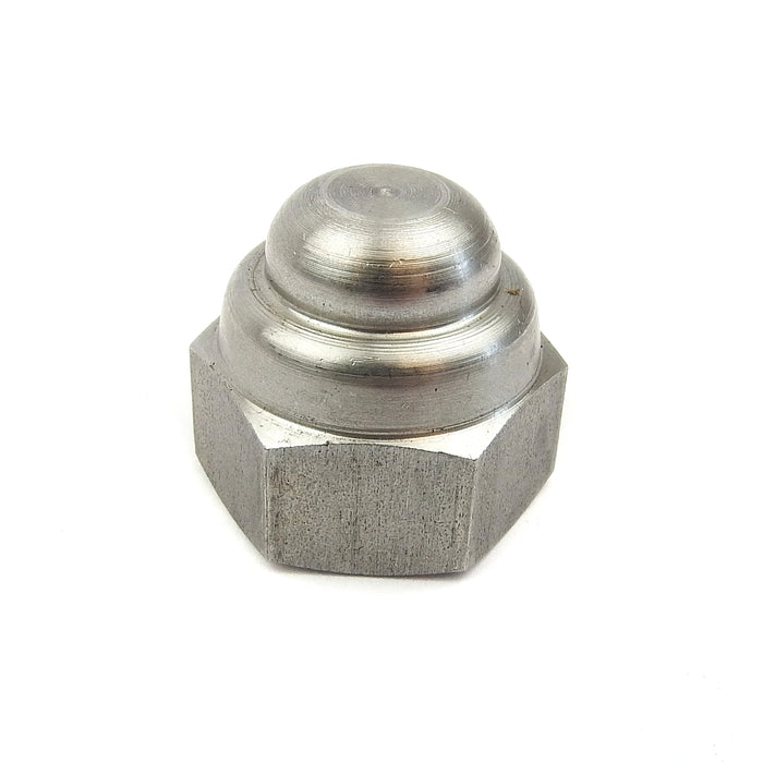 Lambretta Series 1 2 3 Li GP SX TV Front Hub Spindle Dome Nut - Stainless